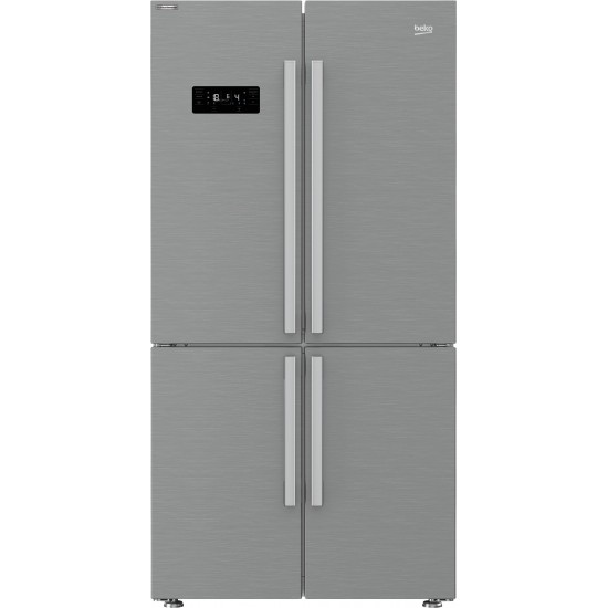 Beko GN1416231JXN Amerikaanse koelkast Rvs