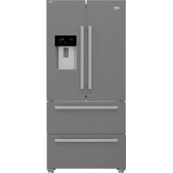 Beko GNE60530DXN Amerikaanse koelkast Zilver