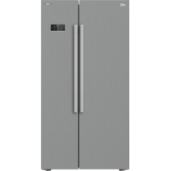 Beko GN163130PTN Amerikaanse koelkast Zilver